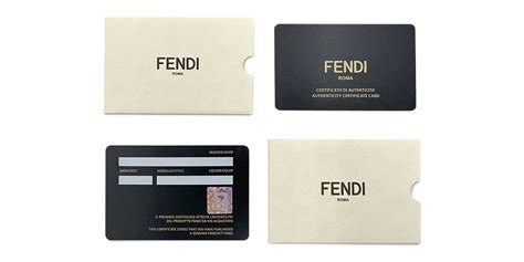 fendi fake|fendi authenticity card.